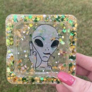 Alien Resin Ashtray
